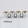 Universal Aluminum Auto Bicycle Car Tire Valve Caps Tyre Wheel Hexagona Air Stems Cover Airtight Accessories