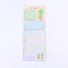 NOVERTY Cactus Cute stickers planner kawaii sticky notes stationery planner stickers memo pad cute papeleria notepad stick14114502