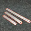 15/20/30 CM Metal Ruler Stainless Steel Metric Rule Precision Double Sided Measuring Tools School Office Supplies QW7223