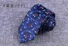 Mens bindningar Ny Brand Man Fashion Dot Slitties Gravata Jacquard 6cm Slim Tie Corbatas Hombre 2018 Bröllopsbindning för Men293S