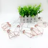 Retro Iron Metal Diamond LED Fairy String Lights Battery Xmas Holiday Wedding Party Home Decoration 10 Leds Lantern String Lamps