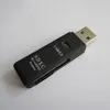 4 Färg 2 i 1 USB 3.0 SD Micro SDXC SDHC Minneskortläsare TF Trans-Flash Card Adapter Converter Tool 150pcs / Lot