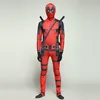 Mono de Deadpool Deadpool de Halloween Marvel Superhero Juego de Cosplay de cuerpo entero Deadpool Superhero de Deadpool para niños adultos Body Zentai de Deadpool