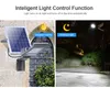 Luz de rua do diodo emissor de luz solar 20w 30 W 40W 50W 100W Lâmpadas de parede de alta brilho das lâmpadas de lâmpada 3030smd Luz de inundação exterior do IP65 do IP65 com controle remoto