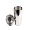 250ML food grade of Stainless Steel Cocktail Shaker Blender Wine Martini Drinking Boston Style Bar Party Tools