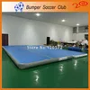Gratis verzending gratis pomp 5x5x0.3m opblaasbare airtrack vloer gymnastiek mat tuimelende luchtbaan