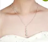 fashion Sexy Bride long tassel bohemian backdrop choker necklaces for women pearls statement jewelry necklaces chains wholesale
