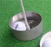 Professional Golf Hole Cup 304 Acciaio inossidabile 2cm 4cm Impronta con bandiera Sport per il tempo libero Vendita calda 35xs WW