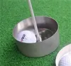 Professional Golf Hole Cup 304 Stainless Steel 2cm 4cm Imprint With Flag Leisure Sports Hot Sale 35xs WW