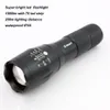 Night hiking LED flashlight super bright with 200m lighting distance Multifunction with USB Power bank emergency led flashlight