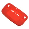5 färger mjukt gummi silikon silikon skyddande fall skal för wii u gamepad protector hud täcker högkvalitativt snabbt fartyg