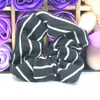 Hot Sale 2Pcs/lot Girl's Classic black and white stripes scrunchie Elastic Hair Bands Women's hair Rope Ponytail Holder headwear