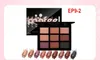 3 stili POPFEEL 9 colori Matte Eyeshadow Palette Fondotinta Trucco Ombretto Cosmetici Maquiagem impermeabili a lunga durata