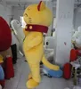 2018 Fabriksförsäljning Varm Vuxen Maneki Neko Mascot Fortune Cat Costume Lucky Cat Plush Suit till salu
