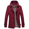 2022 trench coat masculino clássico casual masculino roupas longas jaquetas casacos outerwear para men33174113020075