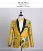 Мужские костюмы мужские печатные Blazer свадебные костюмы мужчины Groomsmen Tuxedo мужские платья