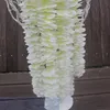50 sztuk / partia elegancka biała orchidea Wisteria winorośli Każdy pasek 79 cali jedwabiu sztuczne wieniec kwiatów do weding dekoracji