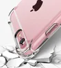 1,5 mm Transparent Stötsäker Hybrid Armor Bumper Mjuk TPU Ramfodral Skal för iPhone X XR XS MAX 8 7 11 PRO MAX Samsung S9 Note9