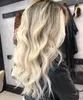 Balayage Ombre haarextensions Remy Echt haar met clip-in hairextensions Kleur Bruin tot blond 8 tot 613 Zijdeachtig recht 120g8766256