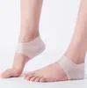 Feet Care Socks Silicone Moisturizing Gel Heel Socks Cracked Foot Skin Care Protectors with Hole LX3892