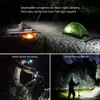 15000 Lumens 5 LED Headlamp T6 Headlight 4 modes Zoomable LED Headlamp Rechargeable Head Lamp Flashlight & 2pcs 18650 Battery & AC/DC Charger & BOX