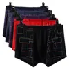 Marque hommes Boxer tronc 5 PCS/Lot Boxer Calecon Homme grande taille hommes troncs sous-vêtements Modal mâle caleçon Gay Cueca boxeurs