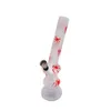 High Quality Plastic Acrylic Bong Herb Smoking Water Pipe Bongs Portable Glass Bong Filter Tobacco Smoking Pipes Hookah Shisha Water Bong Pipe