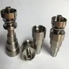 Glasbong-Werkzeugset T-002 Domeless GR2 Titannagel mit Titannagel-Vergaserkappe Dabber TOOL Slicone Jar Dab-Behälter