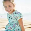 Nuovo arrivo estate ragazze abiti bambini animale unicorno cartone animato modello cotone festa costume moda bambini vestiti3229247