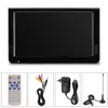 Freeshipping 10.1" 16:9 Portable Car TV 1024 x 600 TFT-LED Digital Analog Color Television Player with US or EU Plug Adapter