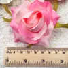 5 Pçs / (7 cm) Ouro de seda artificial Rose Cabeças de Flor Decoração de Casa / DIY Garland Wedding Collage Decorativo Flores Artificiais