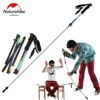 Naturehike Outdoor Ultra-Light Eva Uchwyt 5 sekcji Regulowany laski Walking Laski Alpenstock 1 PC