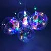 Barnleksaker 2018 Nyaste Originality Jul Portable Night Light LED Lantern 3D Cartoon Animals Luminous Flash Star Barn Julklappar