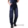 plus size 46 jeans da uomo moda sciolto mens denim pantaloni cargo lunghi per il tempo libero pantaloni larghi pantaloni autunno inverno jeans mens abbigliamento bottoms