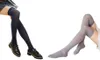 2018 Nueva llegada Calcetines de mujer Medias Sexy Color puro Opaco Sexy Muslo Medias altas Calcetines sobre la rodilla