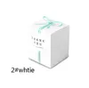 Candy Box Bag Biscotto al cioccolato Apple Pacchetto regalo di carta per il compleanno Festa di nozze Favore Decor Forniture Fai da te Baby Shower Nero / Bianco / Kaki