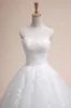 Mode Luxury Beading Wedding Dress 2017 Vestido de Noiva Lace Gift Plus Storlek Bride Kina Bröllopsklänningar Boll Gown Casamento