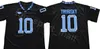 Maillots de football universitaire UNC de Tar Heels de Caroline du Nord Drake Maye Omarion Hampton Sam Howell Caleb Hood George Pettaway Paysour J.J. Jones Antoine Green Kamari Morales