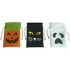 Creative Halloween Pumpkin Ghost Kids Dolcetto o scherzetto Sacchetti di caramelle Borsa con coulisse regalo gatto nero non tessuto Giocattoli per bambini di Halloween