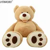 1pc 100cm Bear SkinSelling Toy Big Size American Giant Teddy Bear Coat Factory Birthday Valentine039s Gifts For Girl2982555