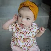 mignon bébé filles hiver crochet chaud bandeaux bébé enfants Xmas Turbon noeud tricoté bandeau oreille plus chaud bébé princesse cheveux accessoires