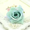 100PCS DIY High Quality Artificial Silk Flowers Head For Home Wedding Party Decoration Wreath Gift Box Scrapbooking Fake Flowers C18111501