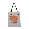 Sacs de citrouille d'Halloween de haute qualité Sacs d'Hallowmas Sacs-cadeaux Sac de bonbons Astuces ou friandises Organisateur de faveur de fête d'Halloween imprimé