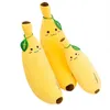 Dorimytrader Big Soft Simulation Fruit Banana Plush Pillow Stuffed Cartoon Yellow Banana Toy Cushion Gift for Children 80cm 31inch9252077