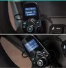 Zestaw samochodowy Bluetooth Zestaw Darmowy Nadajnik FM Odbiornik Zestaw Głośnomówiący 5 V Dual USB Charger T11 Wielofunkcyjny Bezprzewodowy Samochodowy Odtwarzacz MP3 30 sztuk / partia