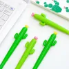 Creative Cute Cactus Flower Gel Pen Kawaii Stationery Office Material Escolar Papelaria Skol Leveranser Kids Gifts GA329