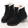 Stivali da donna Stivali da neve invernali super caldi Stivaletti in pelle scamosciata da donna per scarpe invernali da donna Botas Mujer Stivaletti in peluche Scarpe da donna