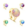 Skala syrenka Pierścienie Kobiety Ogon Dragon Gift Fashion Ręcznie robiony rybny pierścień biżuterii biżuterii