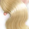 ELIBESS HAIR- 브라질 3pcs / Lot # 613 Blonde Hair Bundles 바디 웨이브 100 % Human Remy Hair Weaves