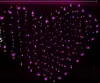 128LED 2M * 1.6M Blinkende Lichter Sterne Romantischer Vorschlag Kreative Layout Farbe Schmetterling Anhänger Geburtstag Zimmer Dekor